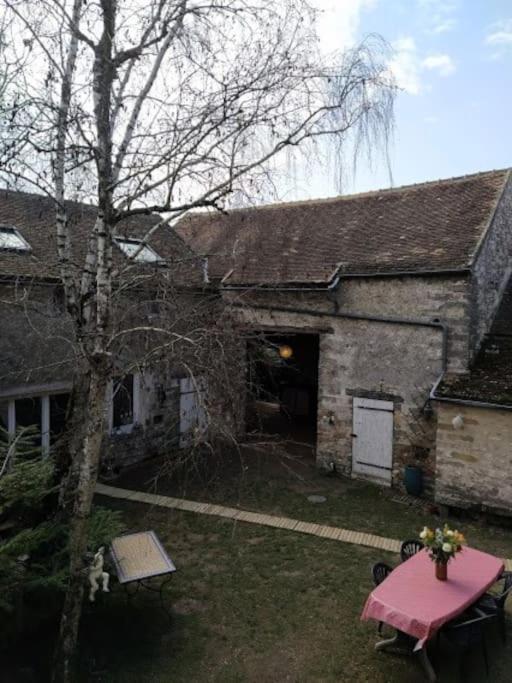 Superbe Appartement Dans Charmant Corps De Ferme Acheres-la-Foret 외부 사진