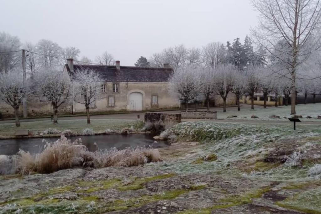 Superbe Appartement Dans Charmant Corps De Ferme Acheres-la-Foret 외부 사진
